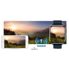 Smartwatch Giewont GW230-4 Srebrno-Niebieski