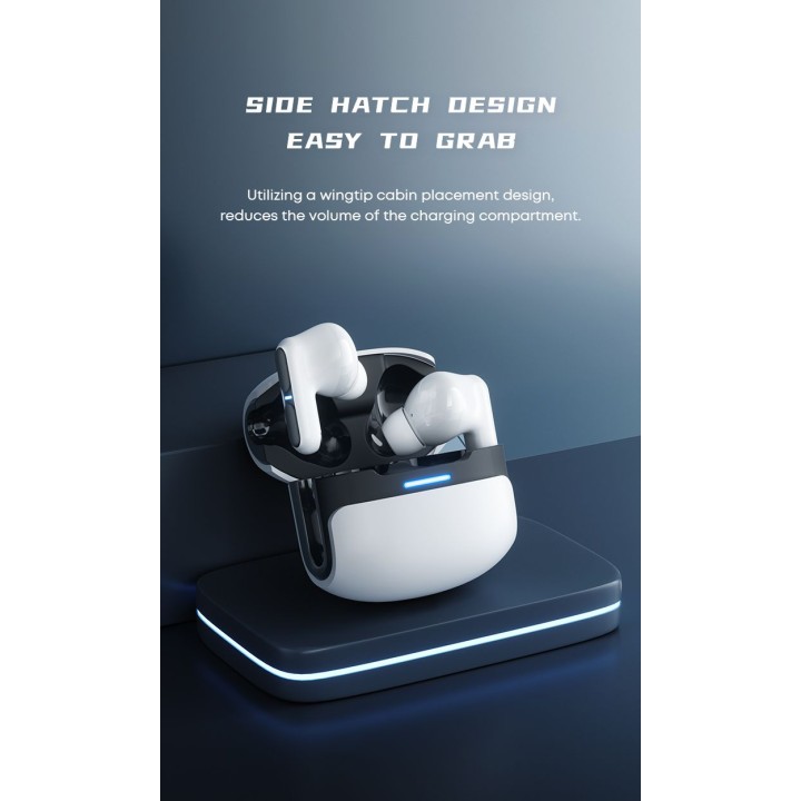 Langsdom TG12-B czarne – słuchawki Bluetooth 5.3, 30h