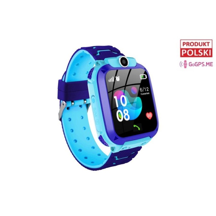 Smartwatch dla dzieci GoGPS K16S (niebieski)