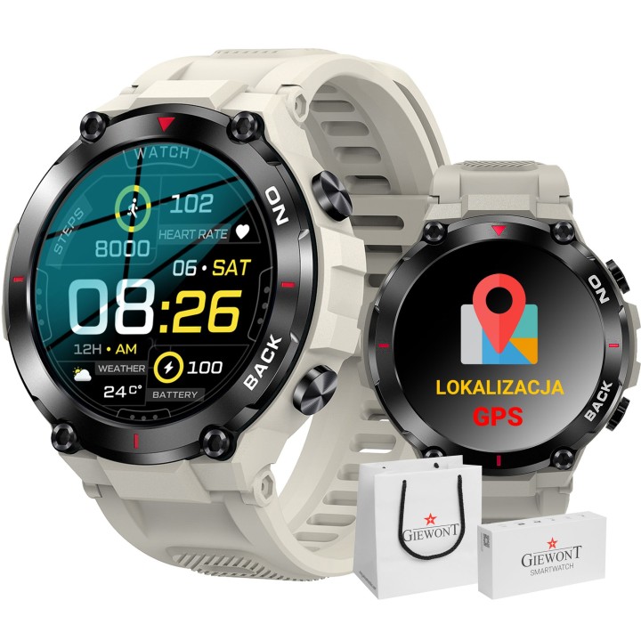 Smartwatch Giewont GW460-3 Szary