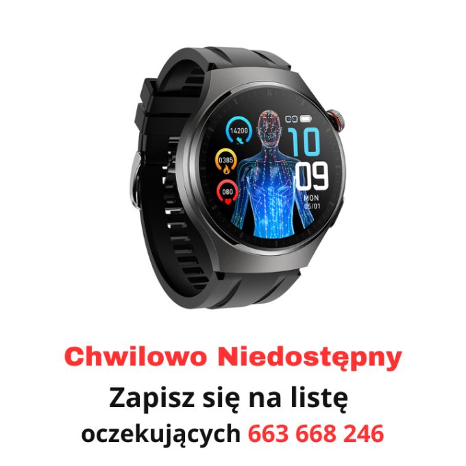 Smartwatch kardiowatch  Wierra GlukoSystem GTR1