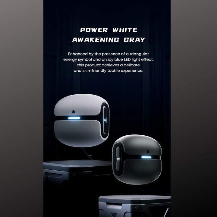 Langsdom TG12-B białe – słuchawki Bluetooth 5.3, 30h