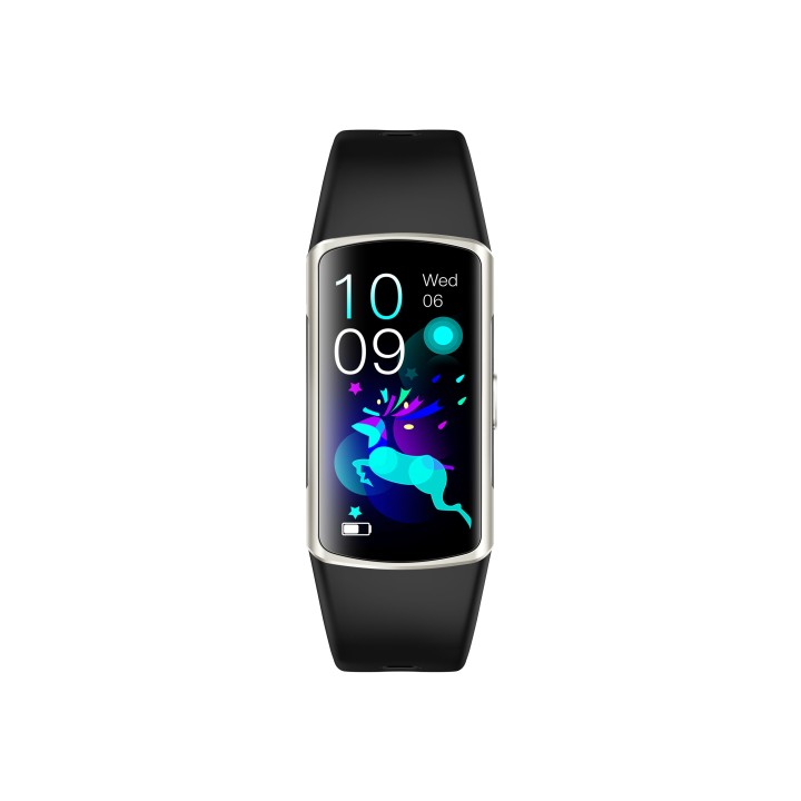 Wierra Smartband H28 Black – opaska fitness, tętno i sen