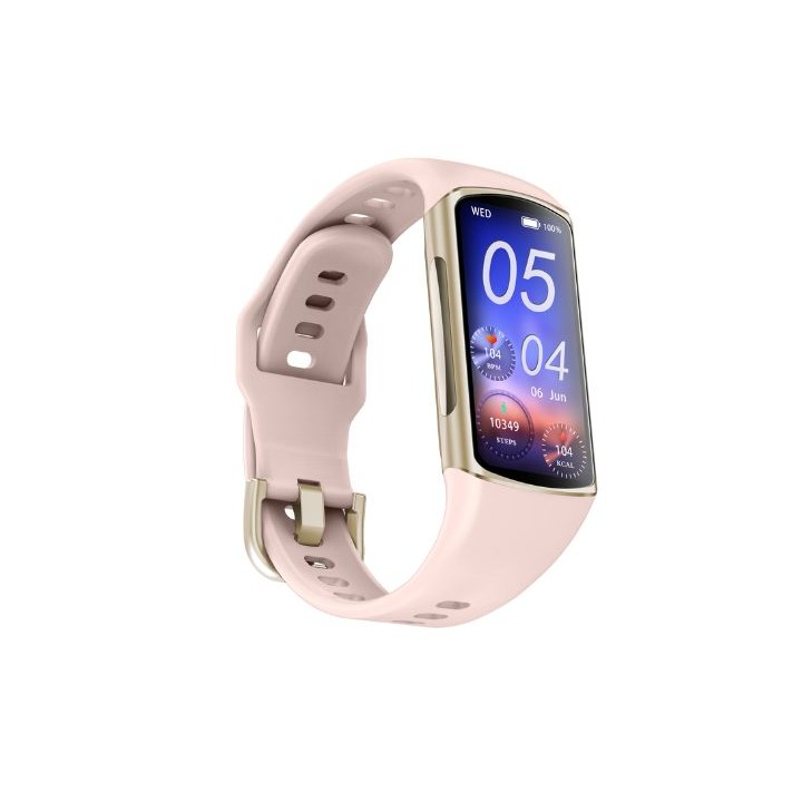 Wierra Smartband H28 Pink – opaska fitness, tętno i sen