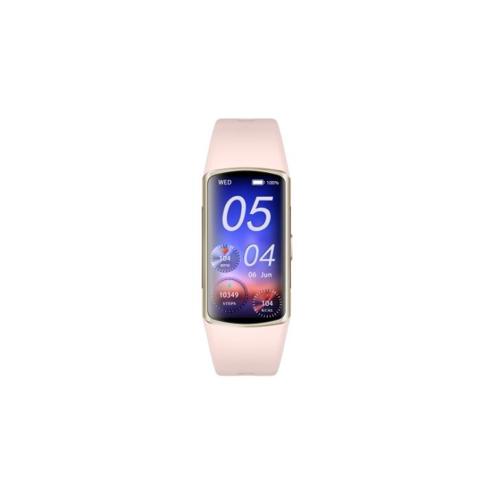 Wierra Smartband H28 Pink – opaska fitness, tętno i sen