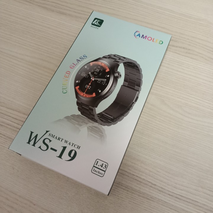 Wierra GlukoSystem WS-19 – smartwatch z EKG i AMOLED