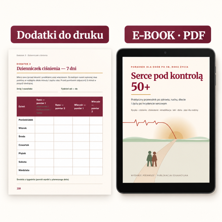 Serce pod kontrolą 50+ — e-book PDF
