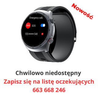 Wierra BioSense Elite – kardiowatch z ciśnieniomierzem i EKG