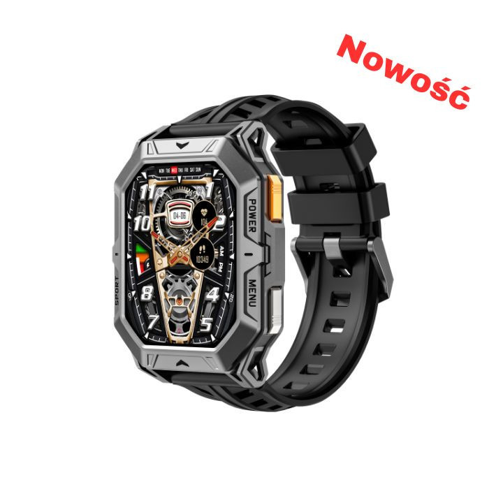 Wierra X1 PRO – smartwatch z baterią do 30 dni, AMOLED 2,13"