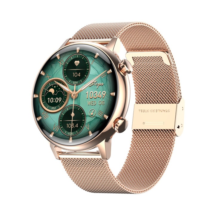 Wierra HK 39 Plus Amoled – smartwatch damski Retina