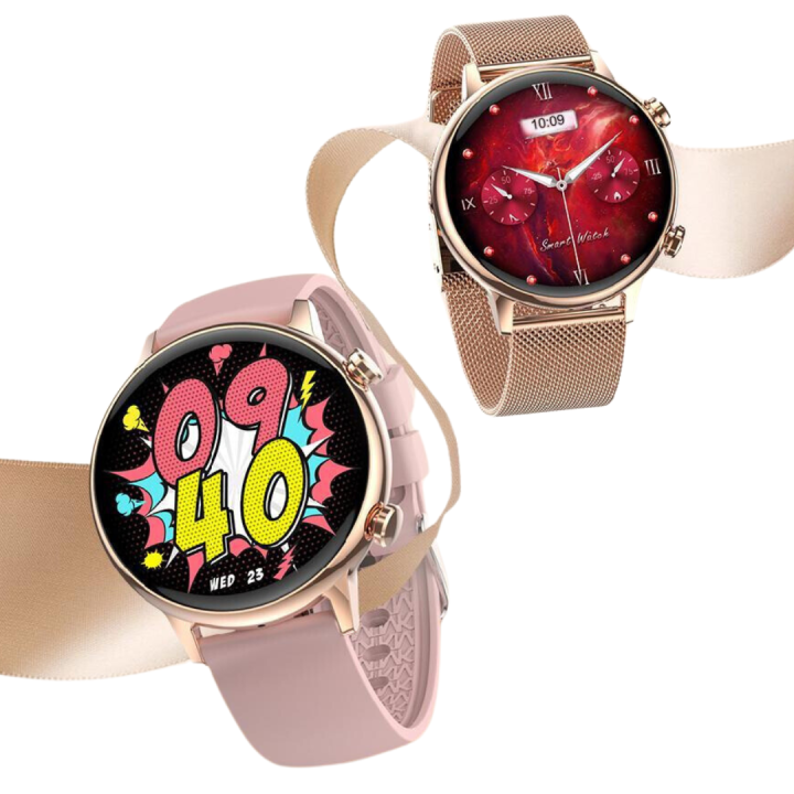 Wierra HK 39 Plus Amoled – smartwatch damski Retina