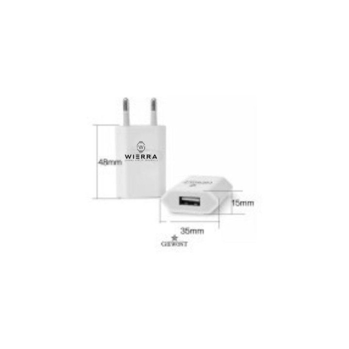 Ładowarka USB 5V 1A GWL1 – uniwersalna do smartwatchy Wierra