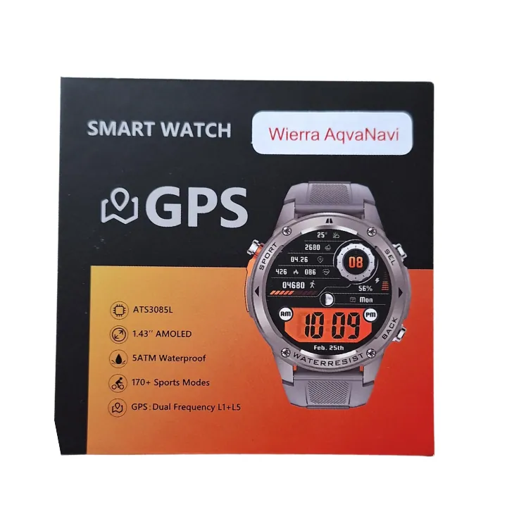 Wierra AqvaNavi – GPS Smartwatch