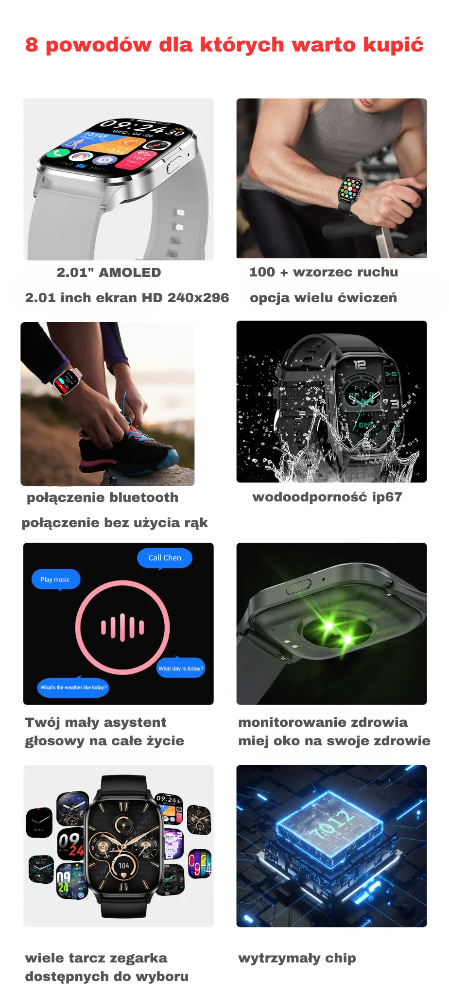 8 powodów Smartwatch HK 21