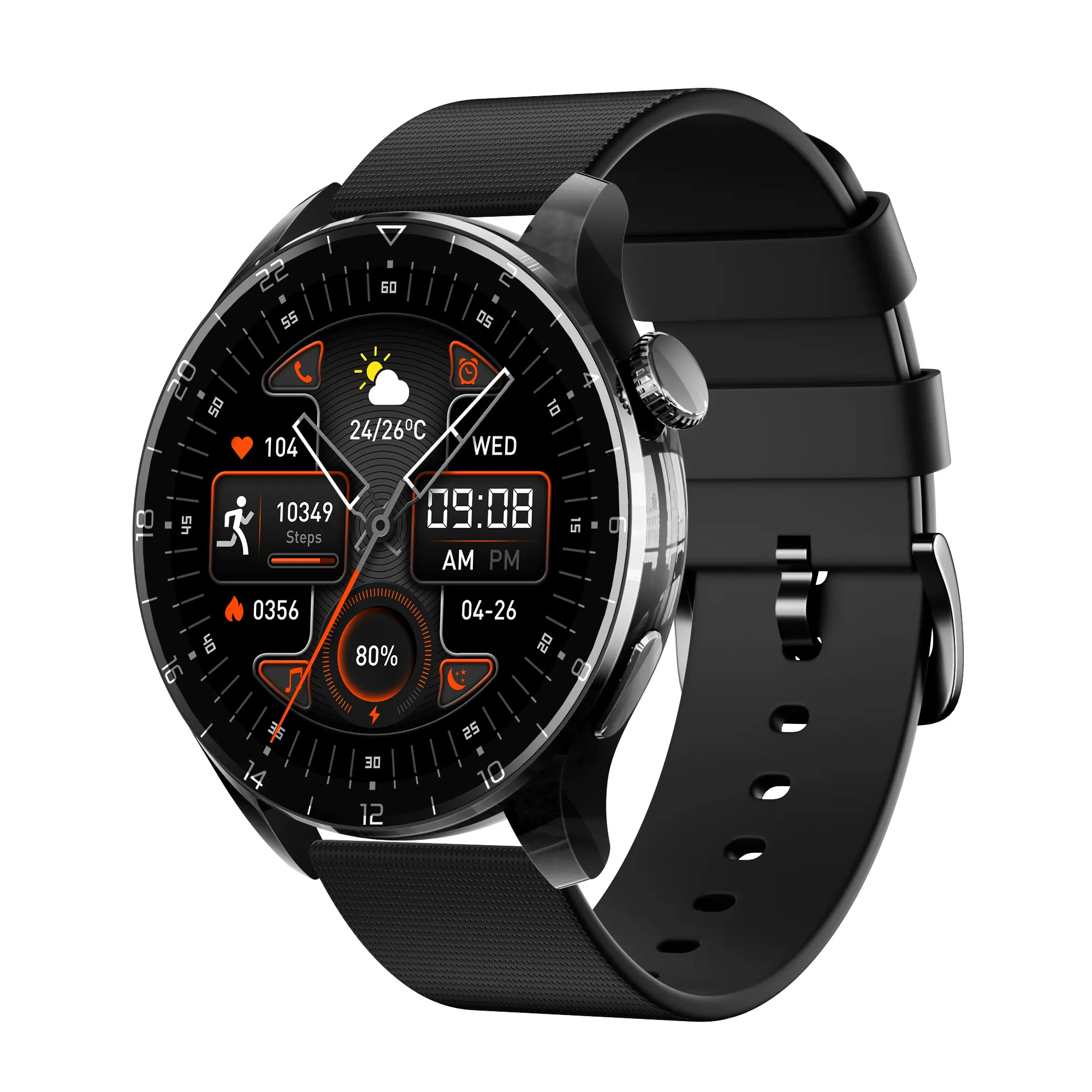 Przód Smartwatch Wierra Glukosystem WS 17 Max