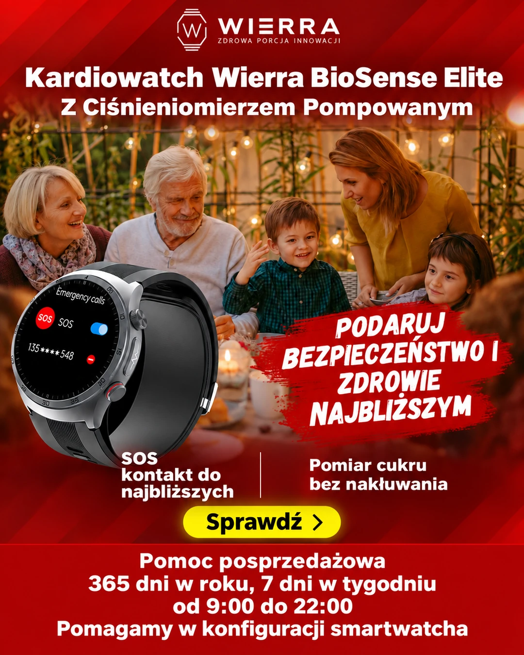 Wierra BioSense Elite — już dostępny w sklepie Wierra